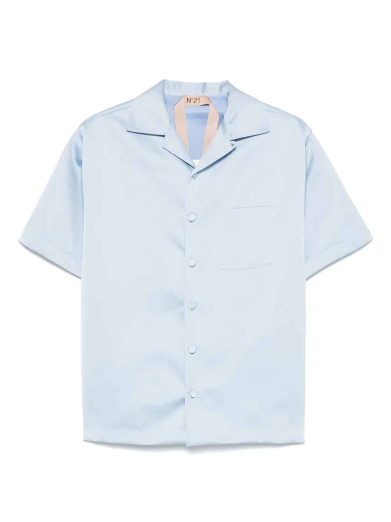 Атласная рубашка Nº21, синий
Атласная рубашка Nº21, синий