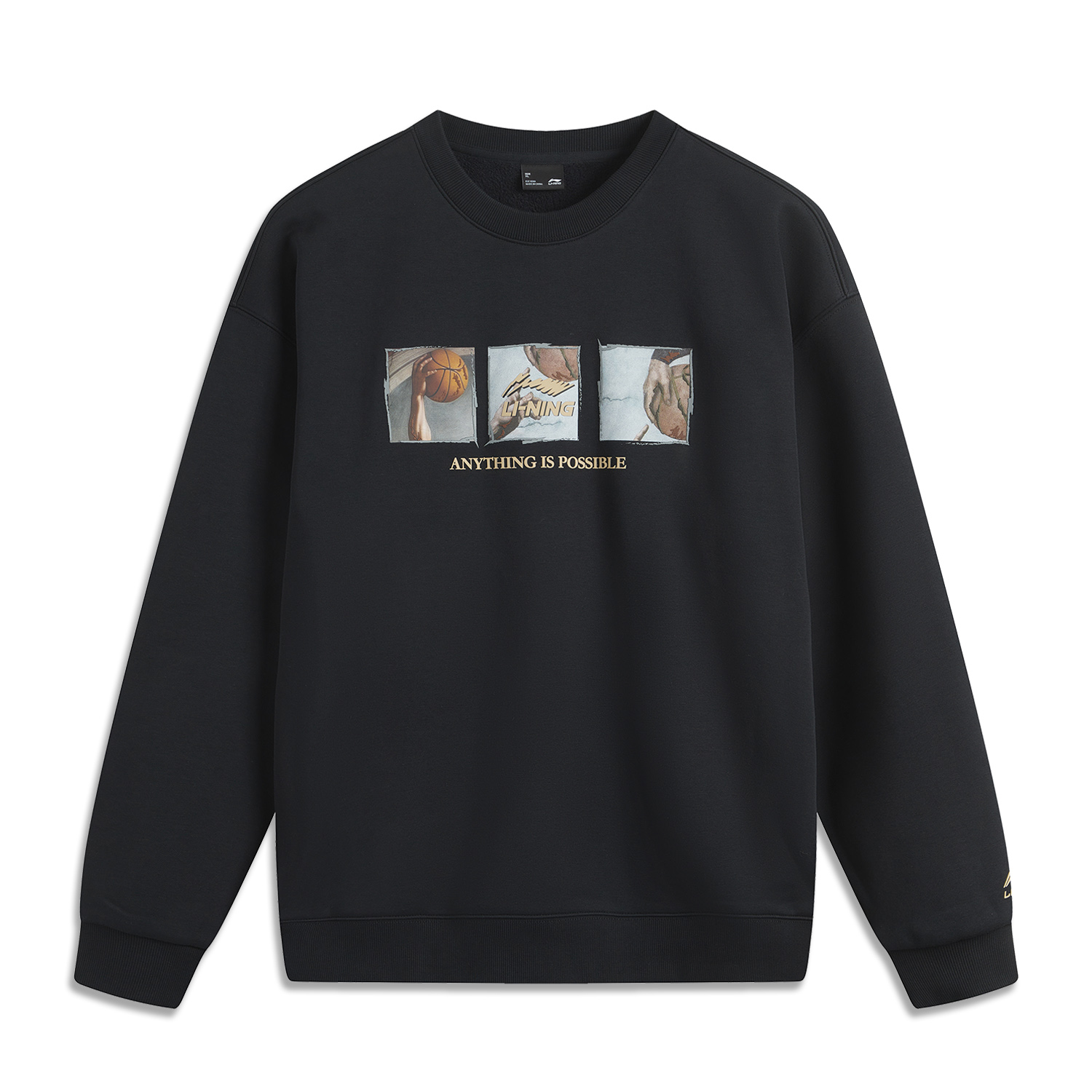 Лининг спортивная модная коллекция свитер унисекс черный
Лининг спортивная модная коллекция свитер унисекс черный