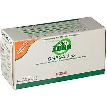 Enerzona Omega 3 Rx Complemento Alimenticio De Acidos Grasos Aceite Pescado 3 Frascos X 33,3 г Enervit
Enerzona Omega 3 Rx Complemento Alimenticio De Acidos Grasos Aceite Pescado 3 Frascos X 33,3 г Enervit