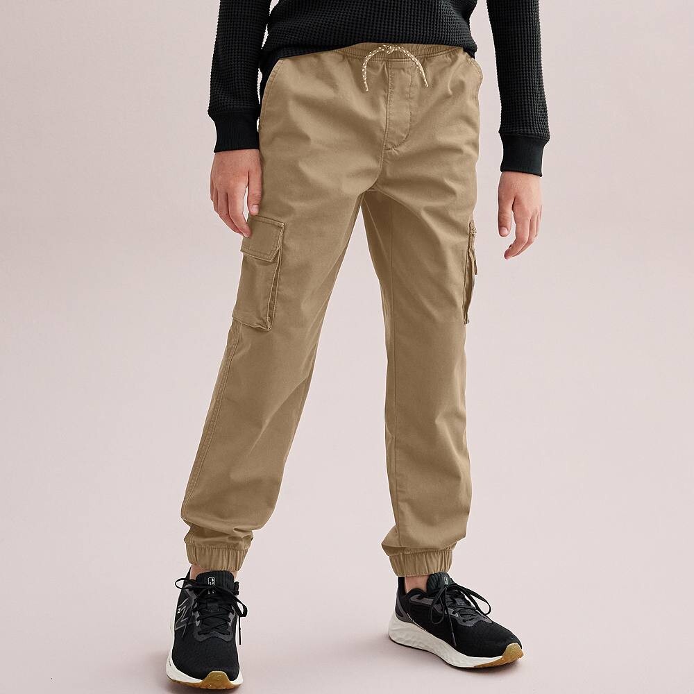 Джоггеры-карго без застежки Sonoma Goods For Life для мальчиков 8–20 лет, цвет Beige Khaki
Джоггеры-карго без застежки Sonoma Goods For Life для мальчиков 8–20 лет, цвет Beige Khaki