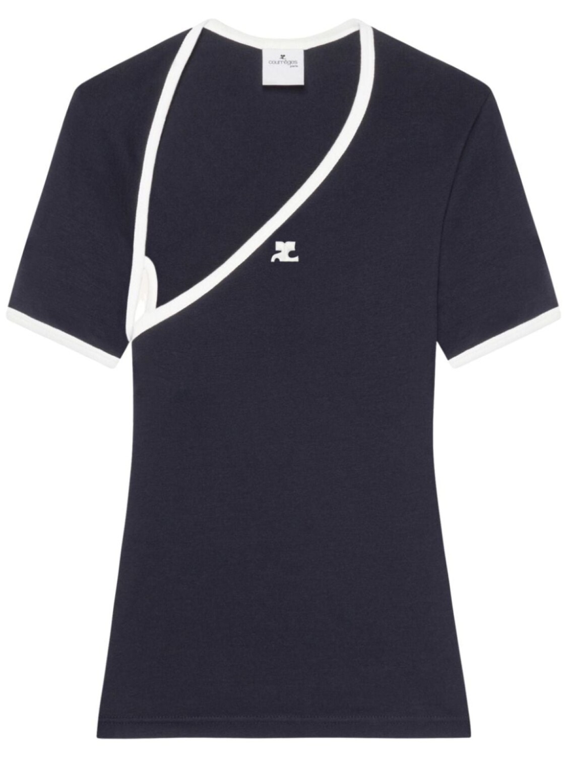 Courrèges футболка Slash Contrast, черный
Courrèges футболка Slash Contrast, черный