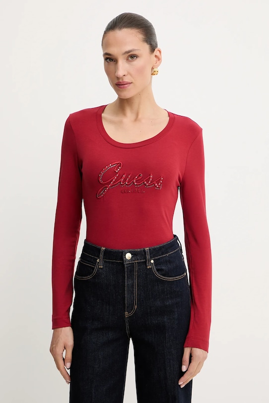 Лонгслив Guess, красный
Лонгслив Guess, красный