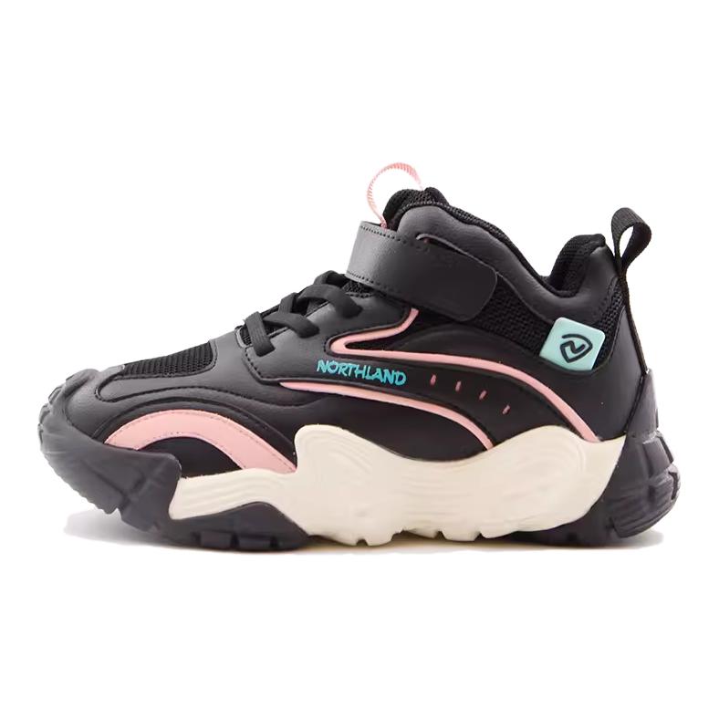 NORTHLAND KIDS Нескользящие, износостойкие, легкие детские кроссовки для повседневной носки, черно-розовые
NORTHLAND KIDS Нескользящие, износостойкие, легкие детские кроссовки для повседневной носки, черно-розовые