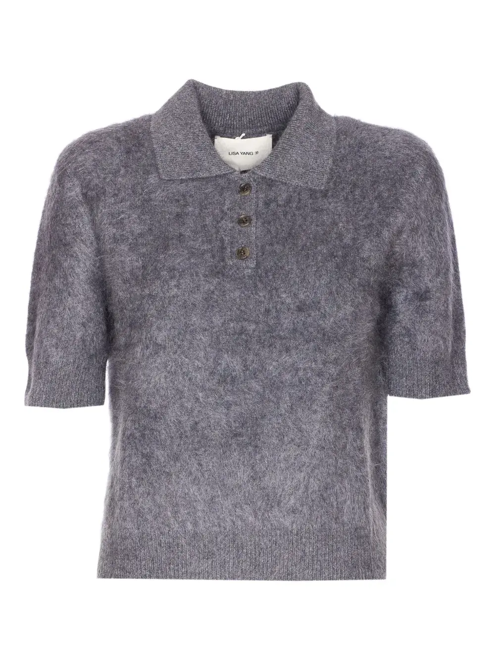 Кашемировый свитер с воротником-поло от Кэролин на пуговицах Lisa Yang, серый
Кашемировый свитер с воротником-поло от Кэролин на пуговицах Lisa Yang, серый