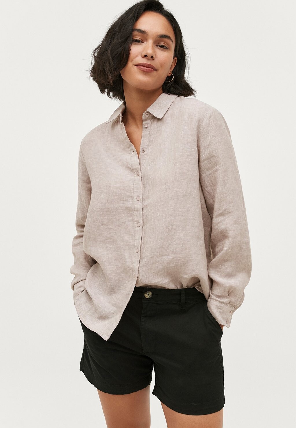 Блузка-рубашка MAGDA Ellos Collection, цвет beigemelange
Блузка-рубашка MAGDA Ellos Collection, цвет beigemelange