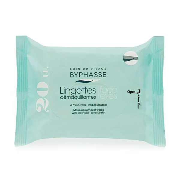Салфетки для снятия макияжа для чувствительной кожи Lingettes Démaquillantes Byphasse, 20 UD
Салфетки для снятия макияжа для чувствительной кожи Lingettes Démaquillantes Byphasse, 20 UD