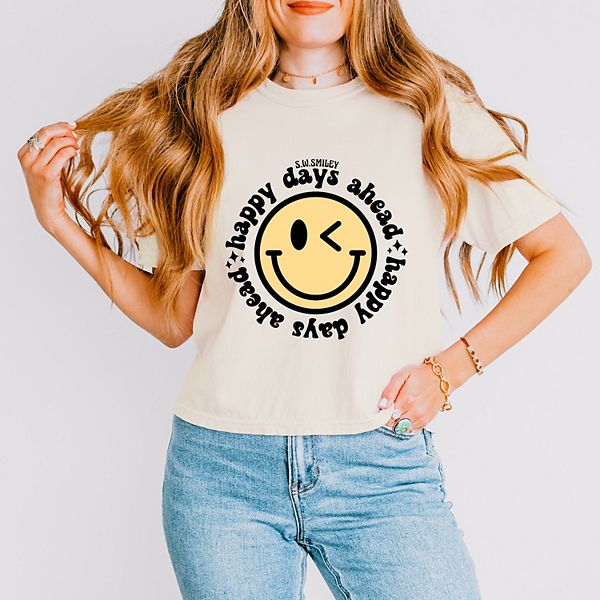 Футболка SWSmiley happy days ahead smiley face boxy crop top Simply Sage Market, Ivory, Зеленый, Футболка SWSmiley happy days ahead smiley face boxy crop top Simply Sage Market, Ivory
Футболка SWSmiley happy days ahead smiley face boxy crop top Simply Sage Market, Ivory, Зеленый, Футболка SWSmiley happy days ahead smiley face boxy crop top Simply Sage Market, Ivory