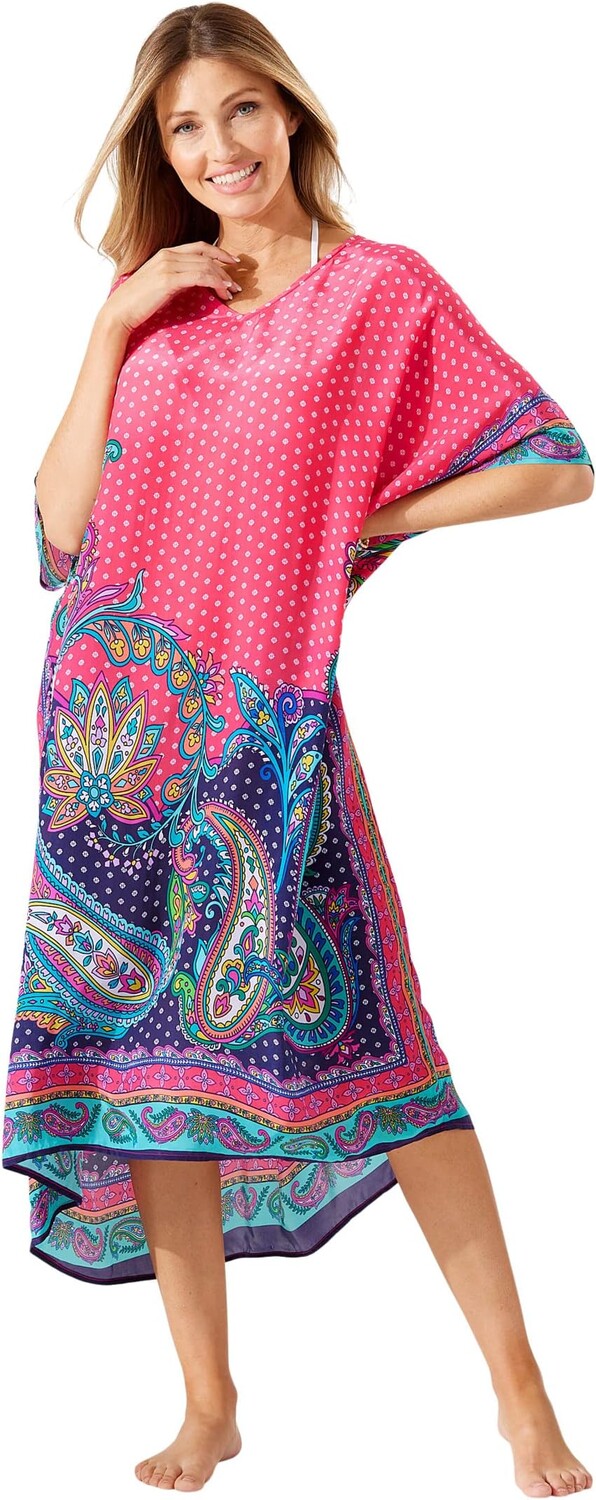 Купальник Tommy Bahama Paisley Keys V-Neck Long Caftan, цвет Coral Coast
Купальник Tommy Bahama Paisley Keys V-Neck Long Caftan, цвет Coral Coast