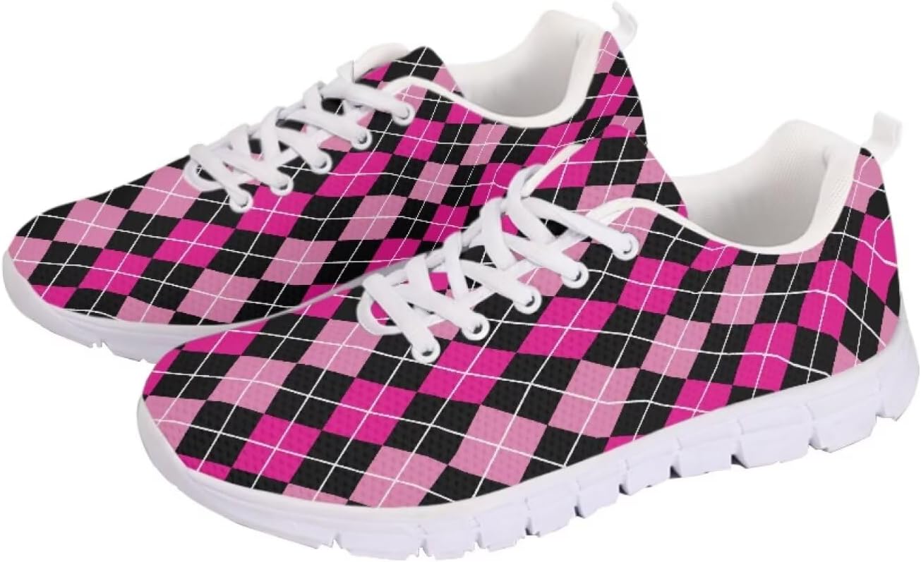 Женские клетчатые кроссовки для бега, легкие спортивные туфли с сеткой, повседневные ходовые и беговые кроссовки Getelinseng, розовый
Женские клетчатые кроссовки для бега, легкие спортивные туфли с сеткой, повседневные ходовые и беговые кроссовки Getelinseng, розовый