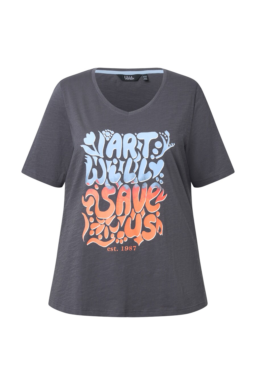 Футболка Ulla Popken, Graphite
Футболка Ulla Popken, Graphite