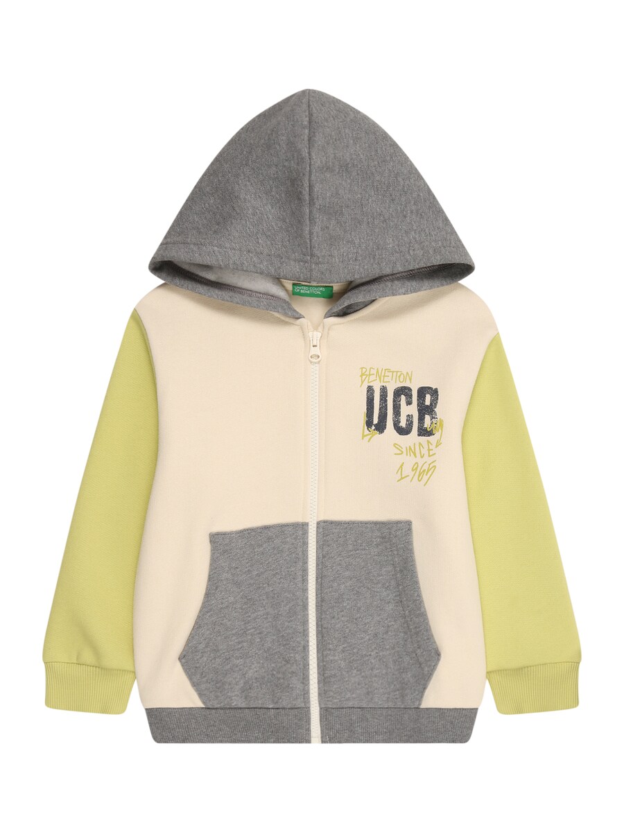 Толстовка с капюшоном на молнии UNITED COLORS OF BENETTON, Wool White
Толстовка с капюшоном на молнии UNITED COLORS OF BENETTON, Wool White