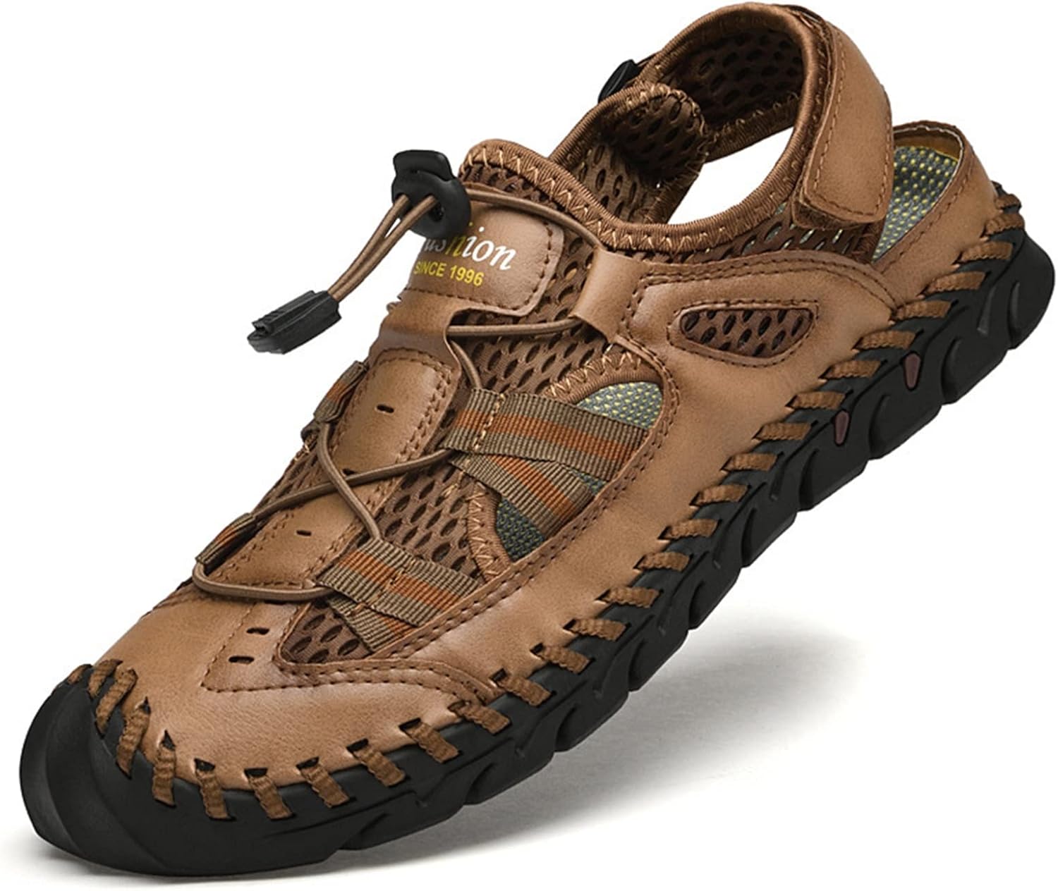 Мужские сандалии легкие, мужские кожаные сандалии для походов на открытом воздухе, водонепроницаемые спортивные сандалии, сандалии-рыбаки для пляжа с закрытым носком, водные сандалии (Цвет: красновато-коричневый, Размер: 9.5) Ccmom
Мужские сандалии легкие, мужские кожаные сандалии для походов на открытом воздухе, водонепроницаемые спортивные сандалии, сандалии-рыбаки для пляжа с закрытым носком, водные сандалии (Цвет: красновато-коричневый, Размер: 9.5) Ccmom