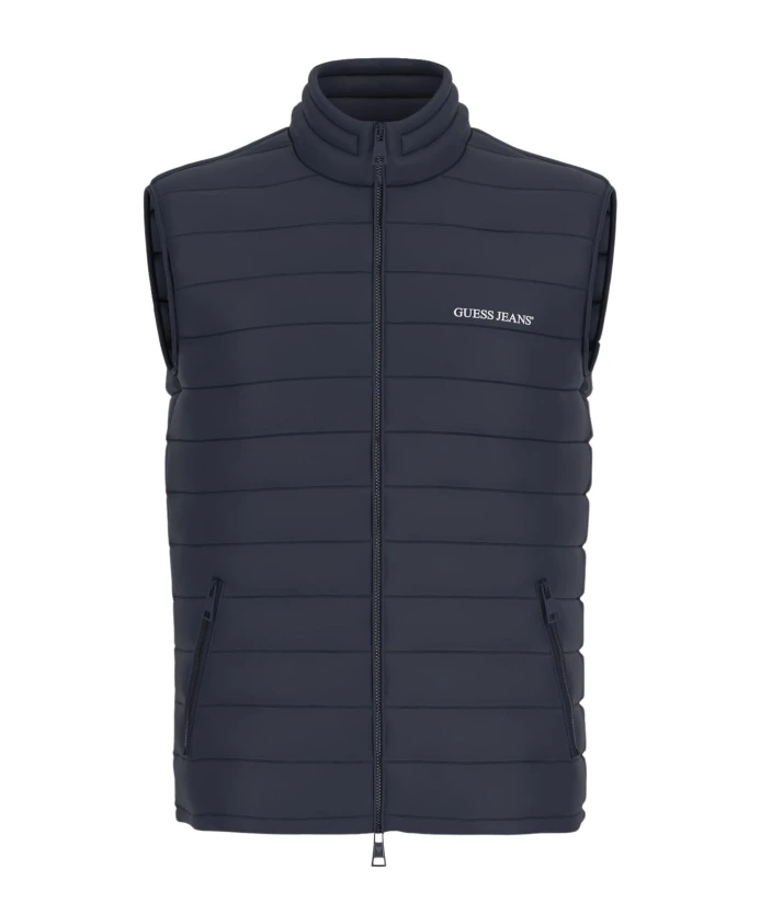 Мужская стеганая куртка с капюшоном синего цвета Guess, синий
Мужская стеганая куртка с капюшоном синего цвета Guess, синий