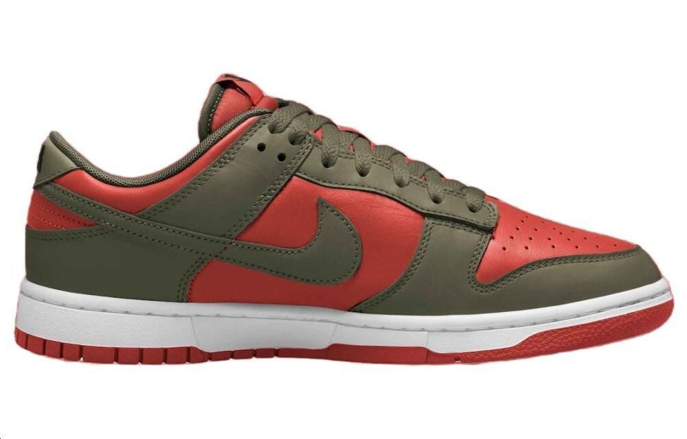 Кроссовки Nike Dunk Low Mystic Red Cargo Khaki
Кроссовки Nike Dunk Low Mystic Red Cargo Khaki