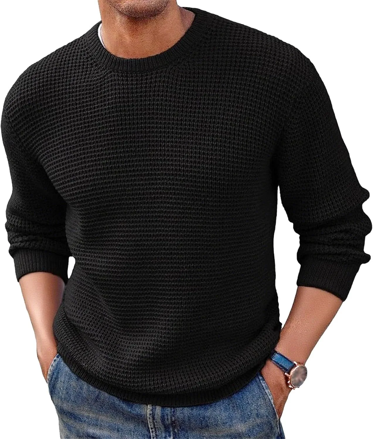 Мужской свитер DGHM-JLMY с текстурной вязкой
Мужской свитер DGHM-JLMY с текстурной вязкой