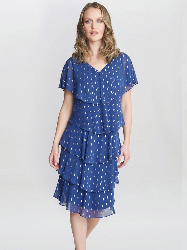 Многоуровневое платье с принтом из фольги juliette Gina Bacconi, цвет Wedgewood
Многоуровневое платье с принтом из фольги juliette Gina Bacconi, цвет Wedgewood