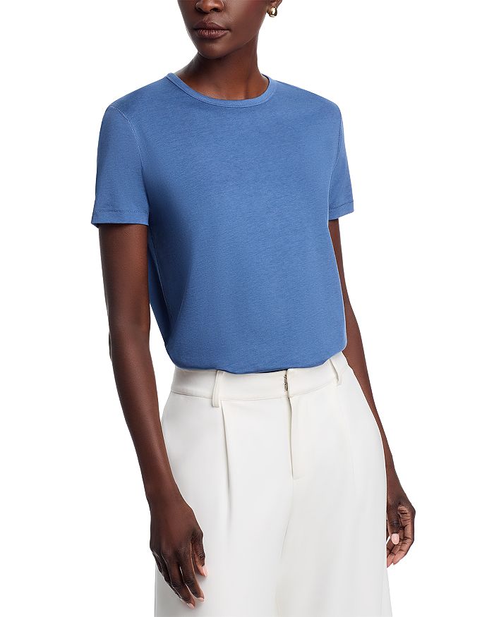 Футболка с круглым вырезом Majestic Filatures, синий
Футболка с круглым вырезом Majestic Filatures, синий