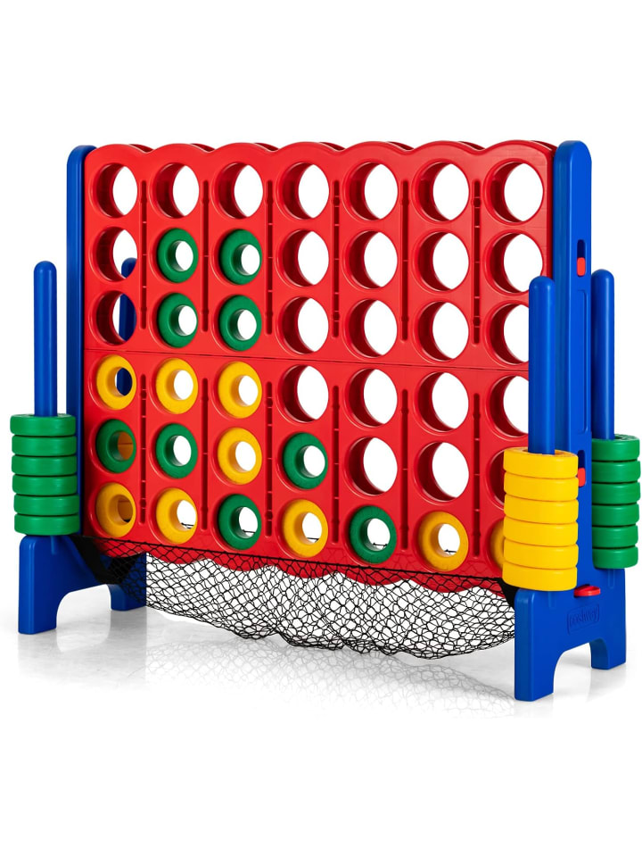 COSTWAY Игра «четыре в ряд» синего цвета
COSTWAY Игра «четыре в ряд» синего цвета