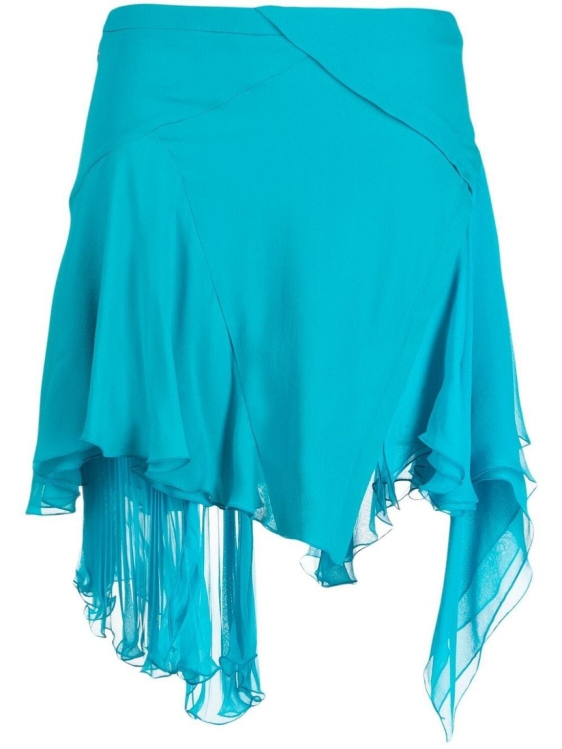 Versace юбка асимметричного кроя со складками, синий
Versace юбка асимметричного кроя со складками, синий