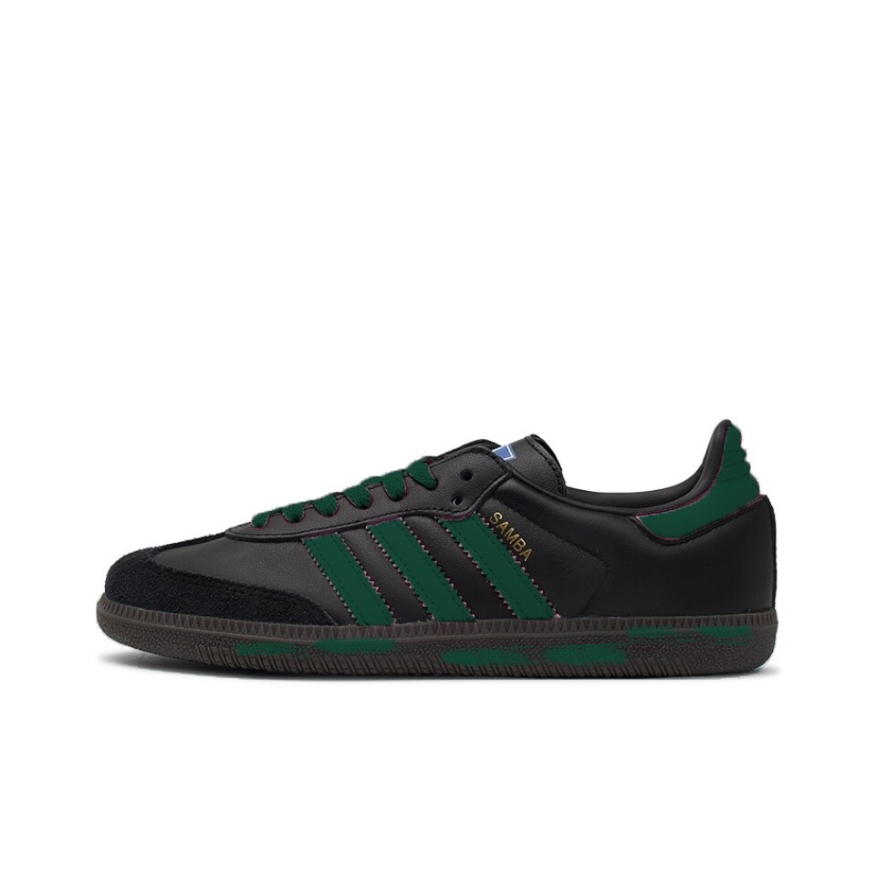 Кроссовки для скейтбординга Samba Unisex Low-Top Black/Green Adidas Originals
Кроссовки для скейтбординга Samba Unisex Low-Top Black/Green Adidas Originals