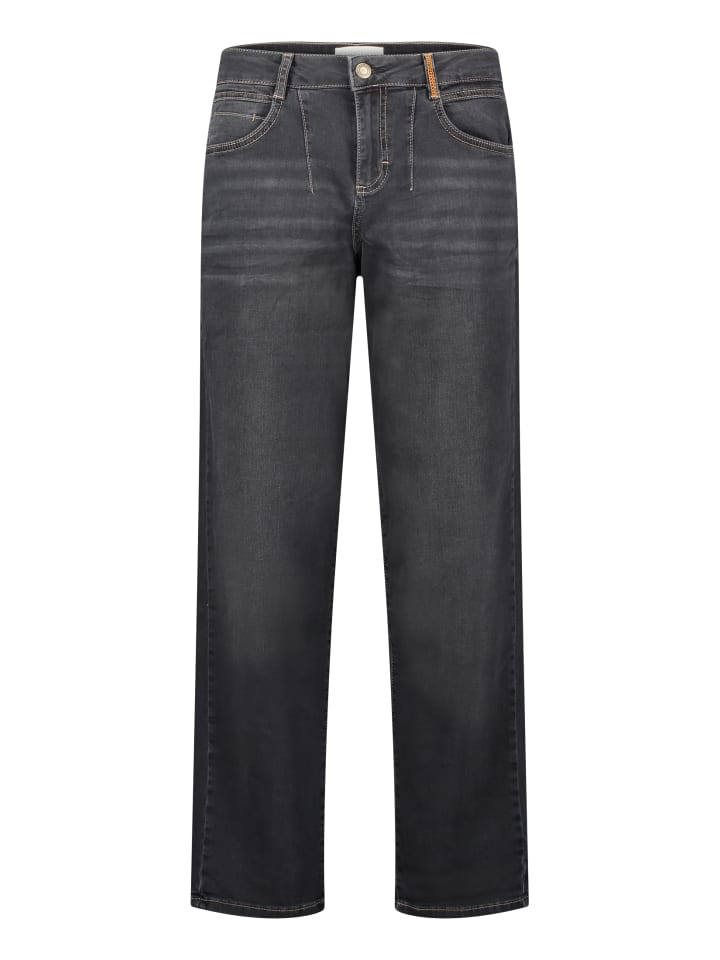 Джинсы с эффектом потертости и черным денимом CARTOON
Джинсы с эффектом потертости и черным денимом CARTOON