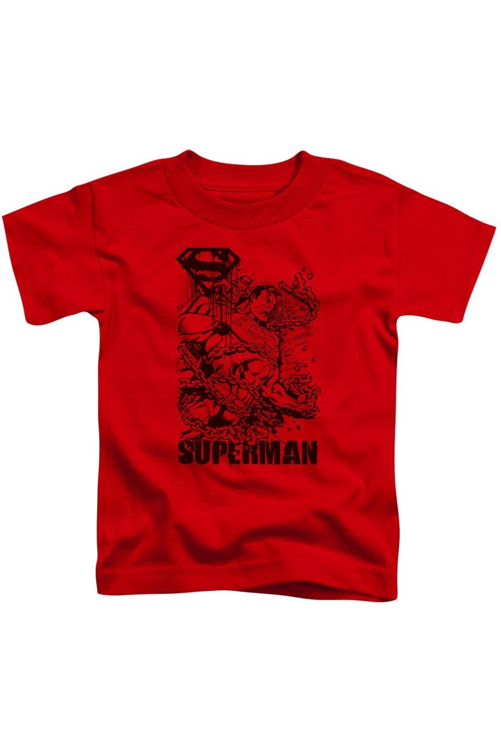Футболка с коротким рукавом для детей "Superman разрывает цепи" Gildan, красный
Футболка с коротким рукавом для детей "Superman разрывает цепи" Gildan, красный