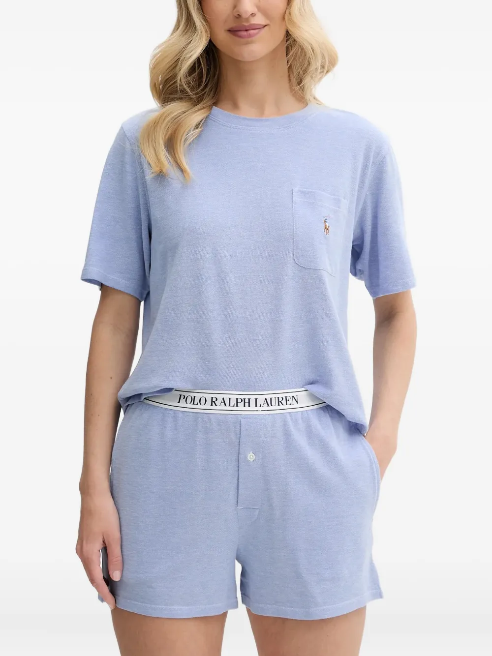 Пижама с логотипом Polo Ralph Lauren, фиолетовый
Пижама с логотипом Polo Ralph Lauren, фиолетовый
