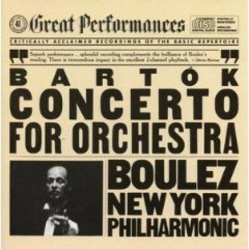 CD диск Bartok / New York Philharmonic / Boulez: Cto for Orch
CD диск Bartok / New York Philharmonic / Boulez: Cto for Orch
