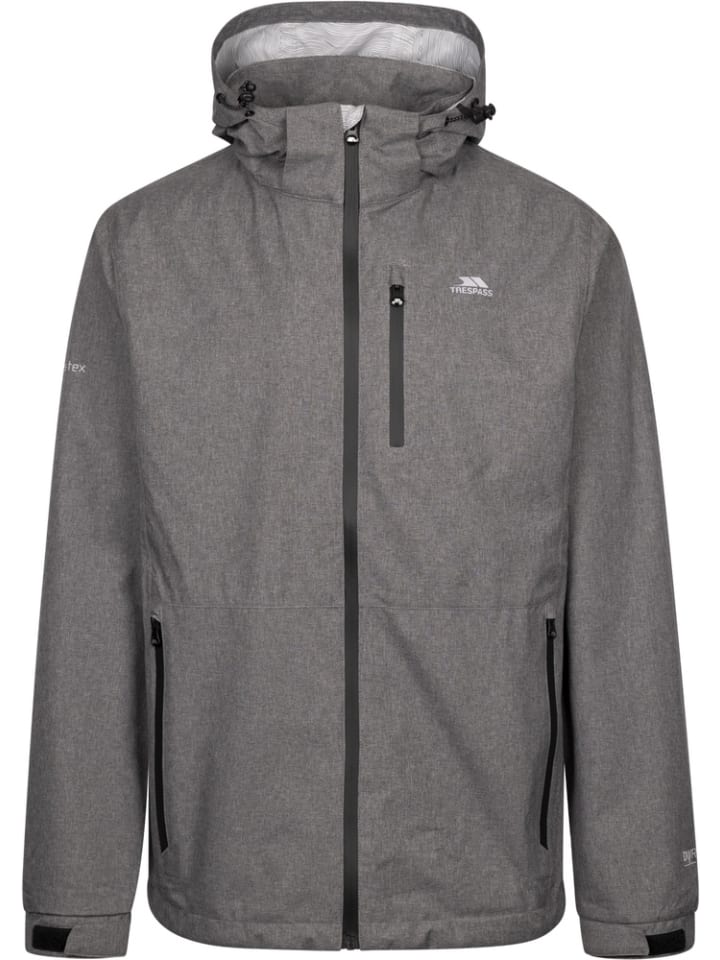 Куртка-дождевик Farlesthorpe Outdoor Jacket серого цвета Trespass
Куртка-дождевик Farlesthorpe Outdoor Jacket серого цвета Trespass