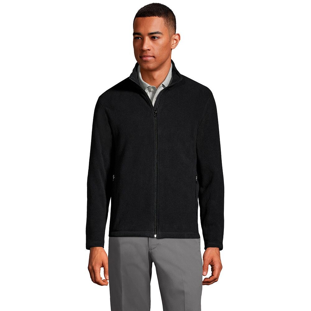 Мужская флисовая куртка средней плотности с молнией во всю длину Lands End Lands' End, черный
Мужская флисовая куртка средней плотности с молнией во всю длину Lands End Lands' End, черный
