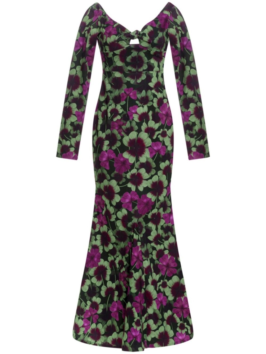 Платье макси Nube Fortuna с цветочным принтом Agua By Agua Bendita, черный
Платье макси Nube Fortuna с цветочным принтом Agua By Agua Bendita, черный