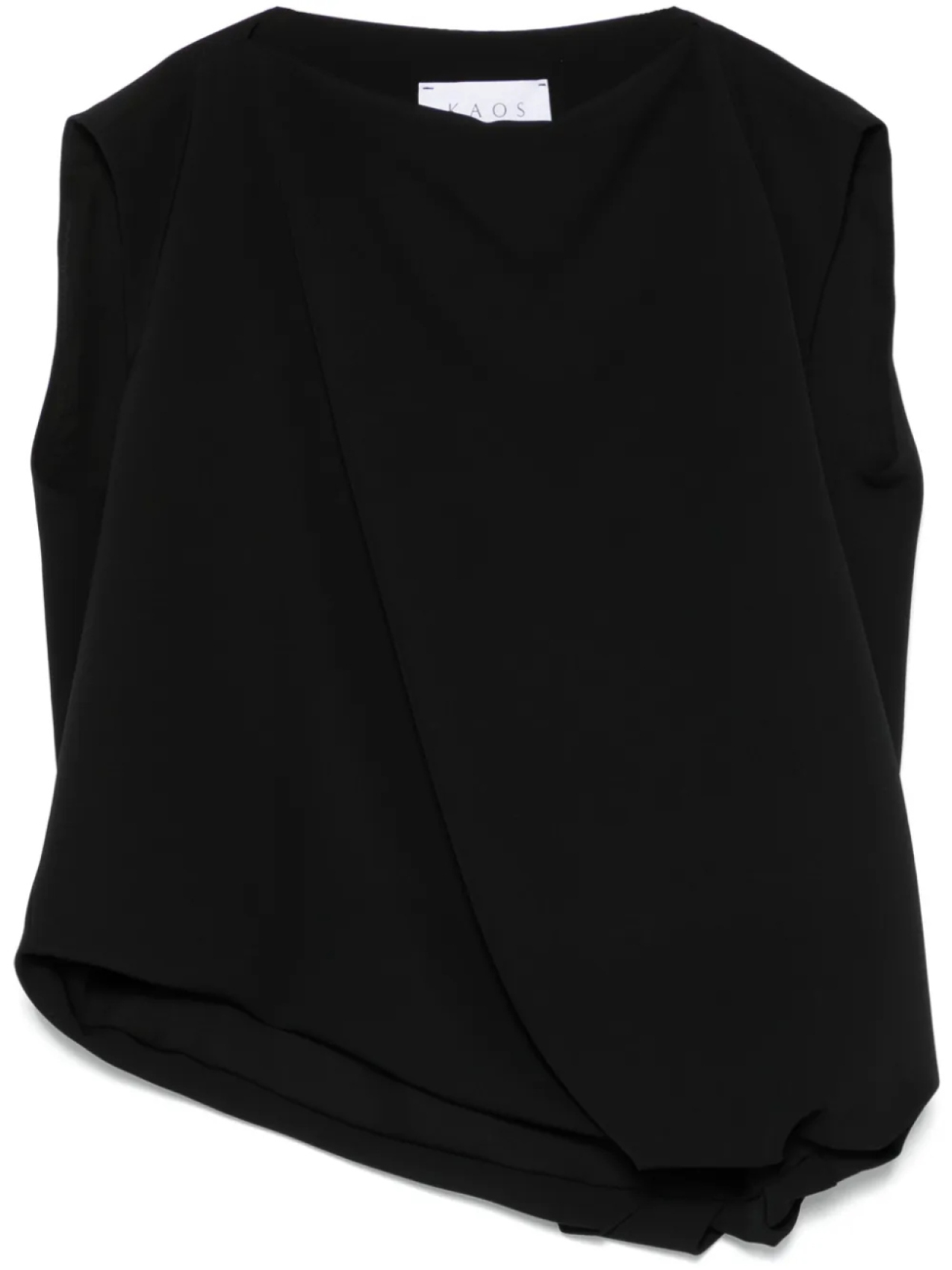 Kaos топ асимметричного кроя, черный
Kaos топ асимметричного кроя, черный