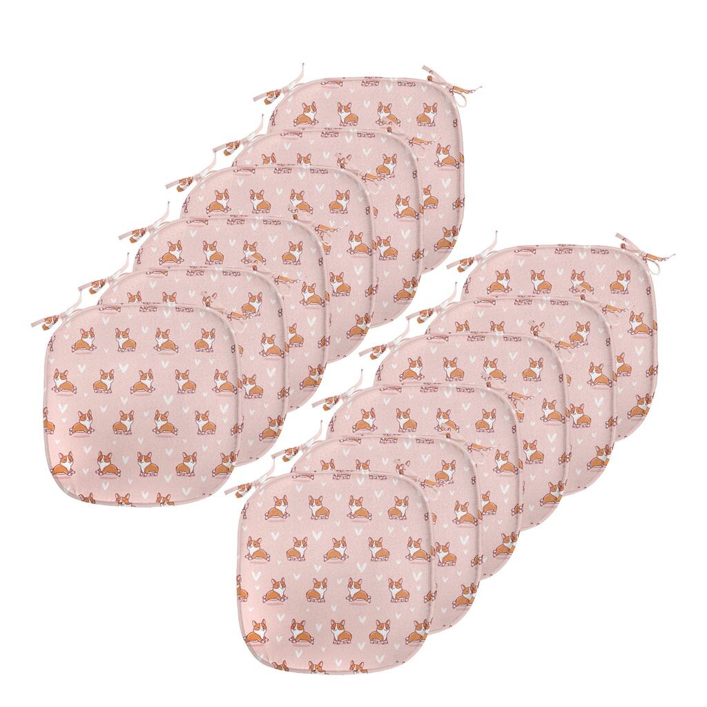 Подушки на обеденный стул ABAKUHAUS для любителей собак, маленький корги, декоративная водонепроницаемая подушка с ремнями для кухонных сидений, 40 см x 40 см — упаковка из 12 шт., оранжевый
Подушки на обеденный стул ABAKUHAUS для любителей собак, маленький корги, декоративная водонепроницаемая подушка с ремнями для кухонных сидений, 40 см x 40 см — упаковка из 12 шт., оранжевый