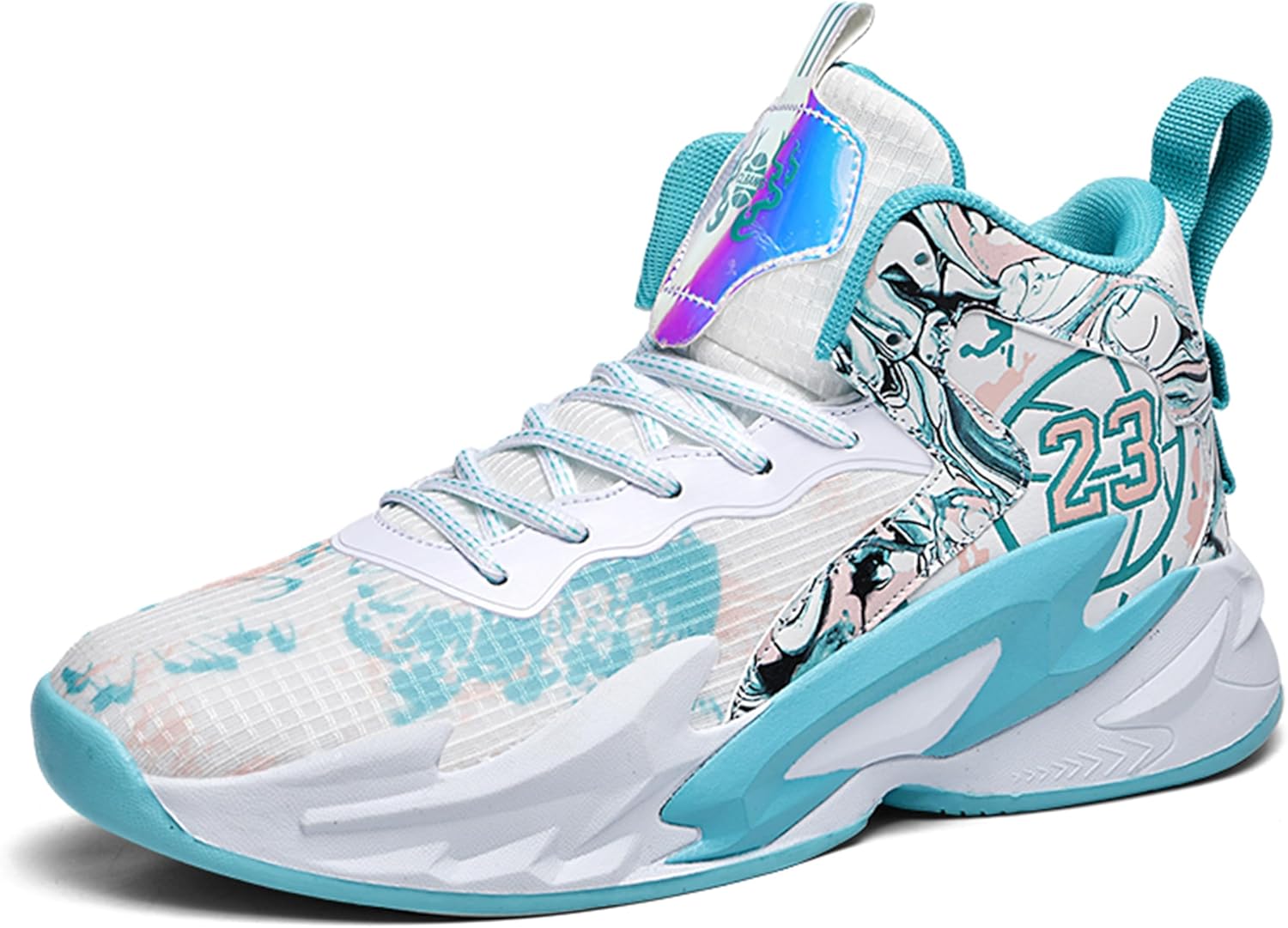 Мужские баскетбольные кроссовки с противоскользящей и износостойкой подошвой, беговые кроссовки с граффити-дизайном, модная спортивная обувь Bemygreenbag, белый/зеленый
Мужские баскетбольные кроссовки с противоскользящей и износостойкой подошвой, беговые кроссовки с граффити-дизайном, модная спортивная обувь Bemygreenbag, белый/зеленый