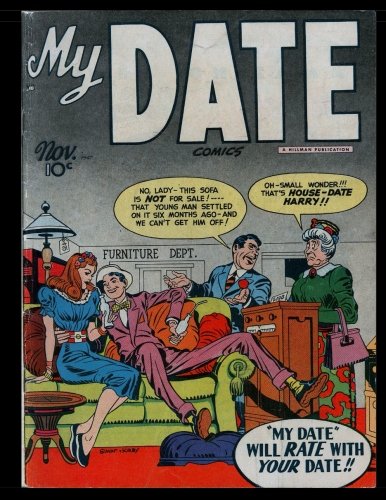 My Date #3: Golden Age Teen Humor Comic 1947 (CreateSpace Independent Publishing Platform)
My Date #3: Golden Age Teen Humor Comic 1947 (CreateSpace Independent Publishing Platform)