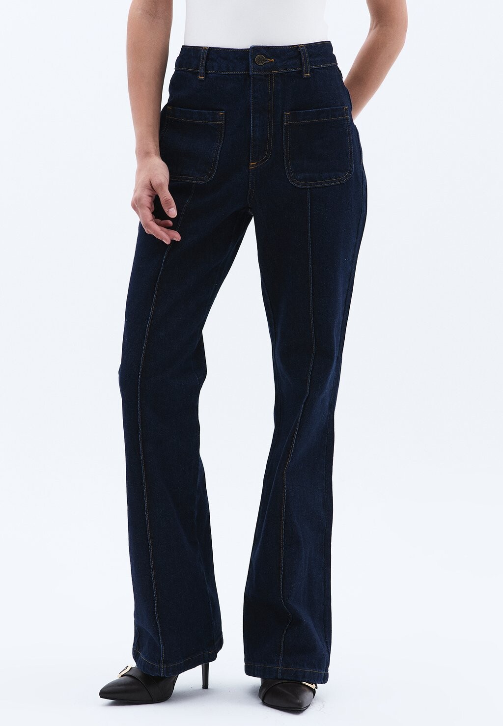 Расклешенные джинсы SCHLAG MIT ULTRA HOHER TAILLENFORM OXXO, деним
Расклешенные джинсы SCHLAG MIT ULTRA HOHER TAILLENFORM OXXO, деним