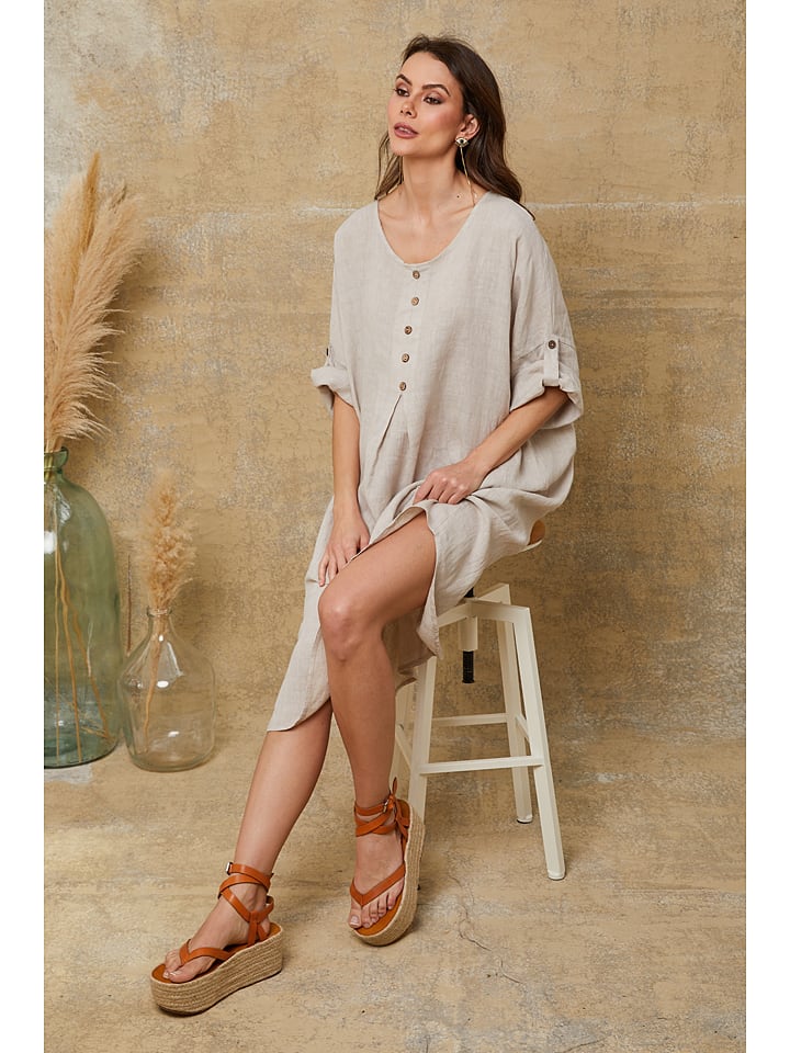 Платье до колена Fleur de Lin, бежевый
Платье до колена Fleur de Lin, бежевый