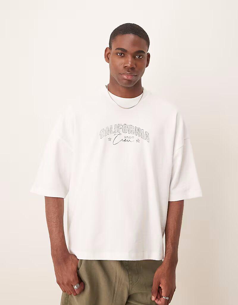 Футболка свободного кроя ASOS DESIGN свободного кроя с принтом белого цвета
Футболка свободного кроя ASOS DESIGN свободного кроя с принтом белого цвета