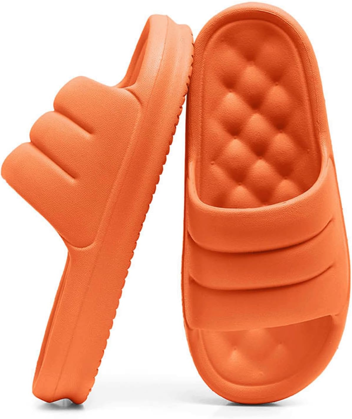 Шлепанцы LOTUSTAR для женщин и мужчин, подушка для дивана, тапочки с нескользящей подошвой для душа и ванной, платформенные пенопластовые сандалии для дома и улицы, оранжевый
Шлепанцы LOTUSTAR для женщин и мужчин, подушка для дивана, тапочки с нескользящей подошвой для душа и ванной, платформенные пенопластовые сандалии для дома и улицы, оранжевый