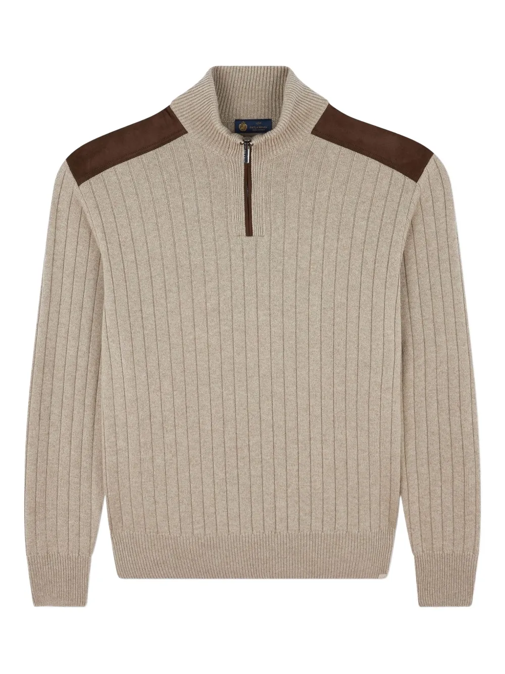 Свитер с полу-молнией Paul & Shark, нейтральный 
Свитер с полу-молнией Paul & Shark, нейтральный