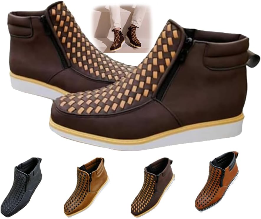 Мужские ковбойские сапоги ручной работы в западном стиле, с квадратным носком, кожаные, плетеные, слипоны, для походов Generic, Coffee 12.5
Мужские ковбойские сапоги ручной работы в западном стиле, с квадратным носком, кожаные, плетеные, слипоны, для походов Generic, Coffee 12.5