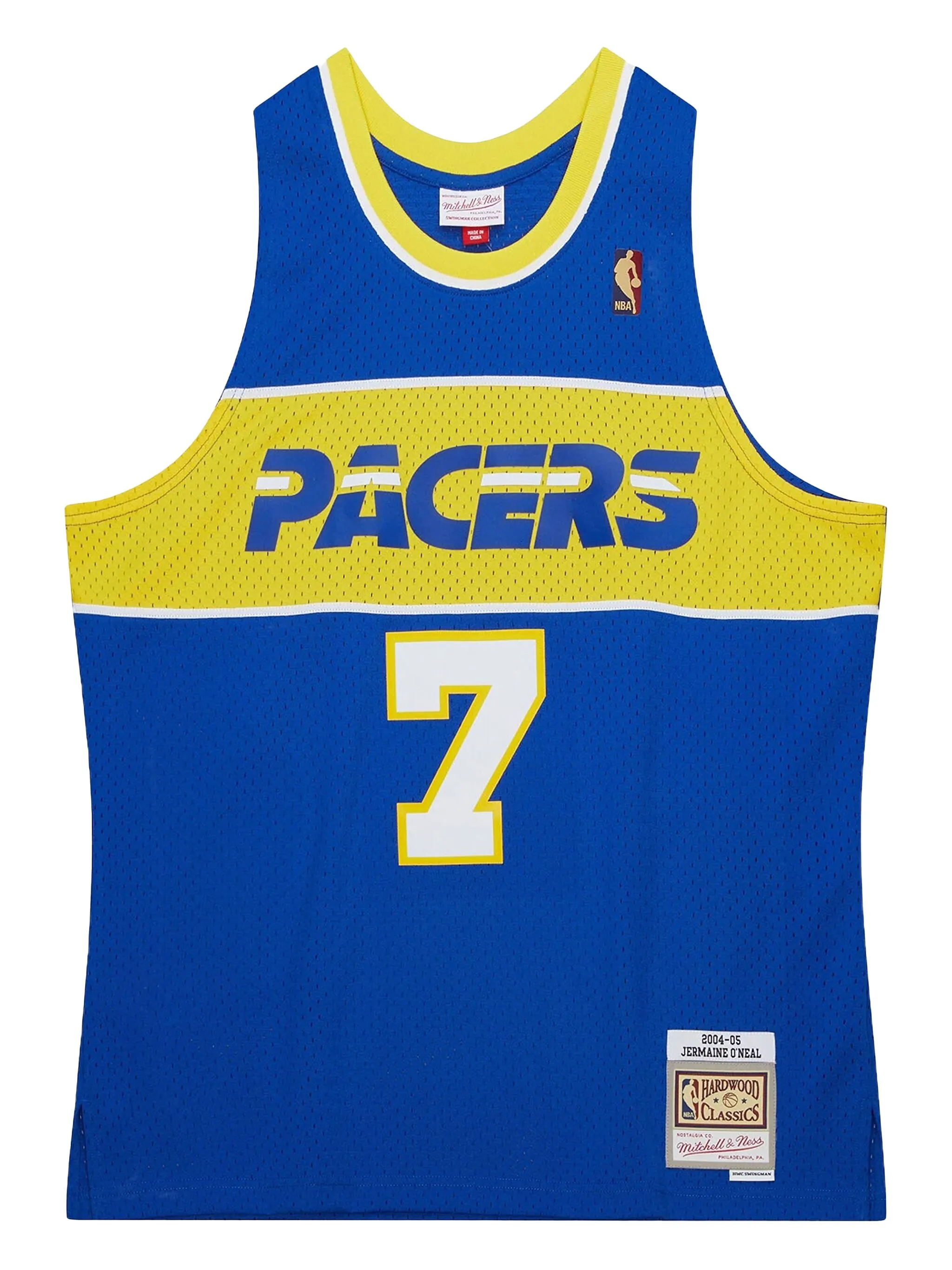 Топ Jermaine ONeal Indiana Pacers 2004-05 Mitchell & Ness, синий
Топ Jermaine ONeal Indiana Pacers 2004-05 Mitchell & Ness, синий