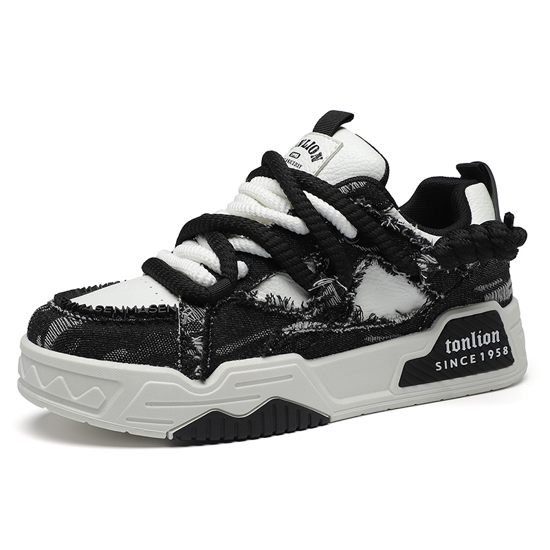 Tonlion Скользоустойчивые и дышащие мужские скейтерские кеды низкие White Black 6007, цвет White Black 6007
Tonlion Скользоустойчивые и дышащие мужские скейтерские кеды низкие White Black 6007, цвет White Black 6007
