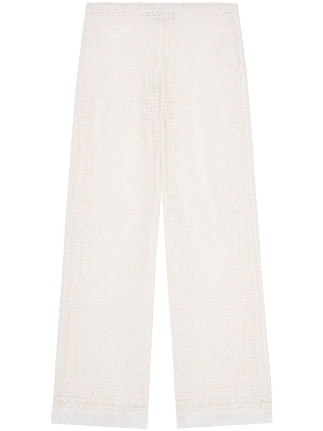 Брюки Kiss by the Book прямого кроя Alanui, белый
Брюки Kiss by the Book прямого кроя Alanui, белый