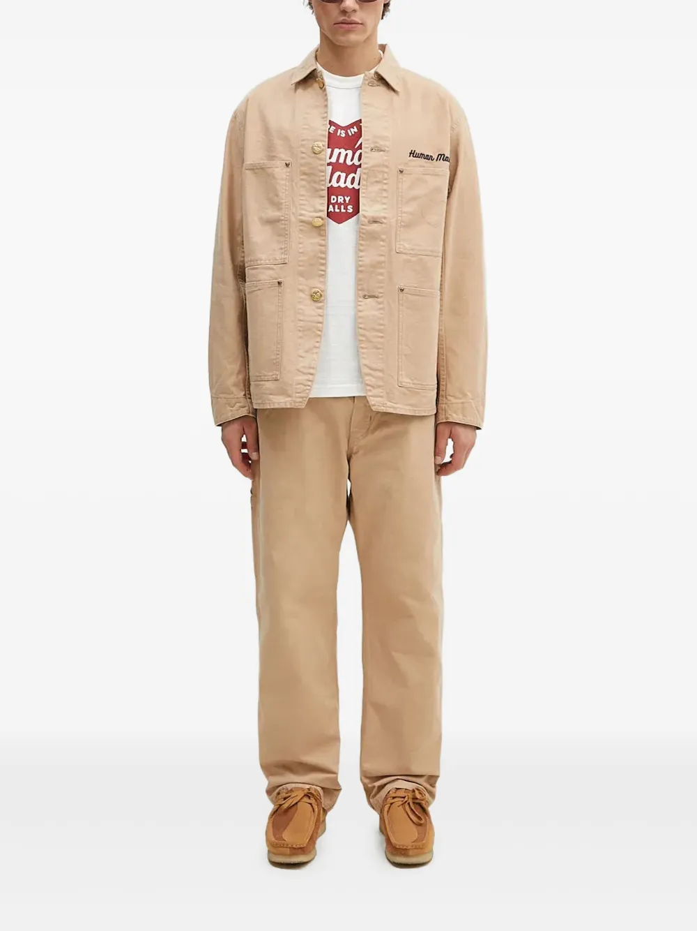 Брюки с карманами Human Made, нейтральный
Брюки с карманами Human Made, нейтральный