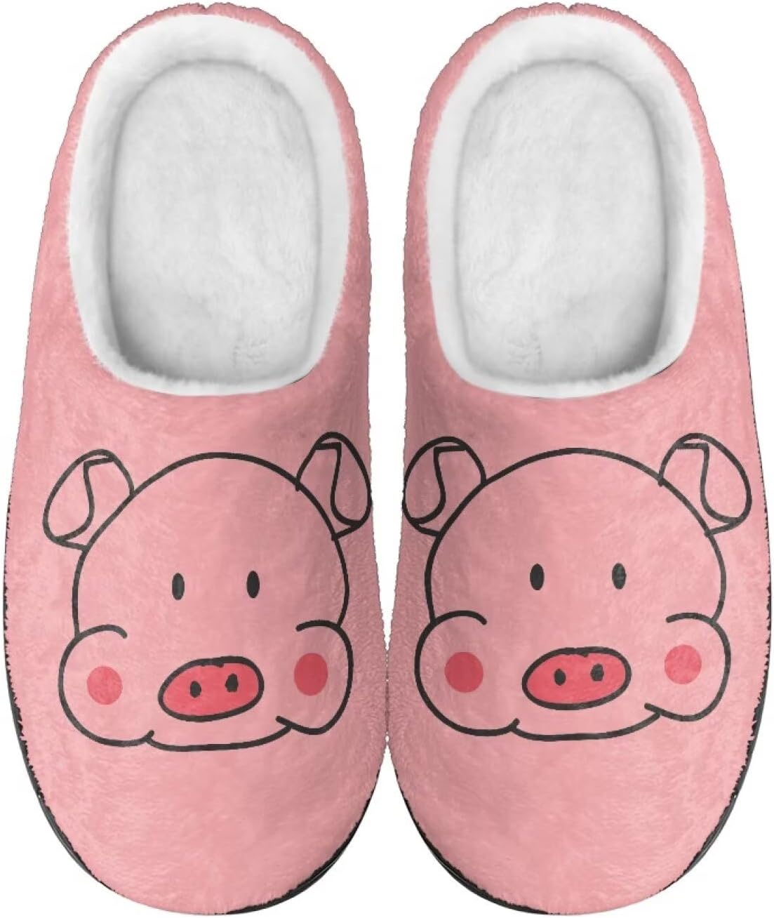 Тапочки Mintulipy для женщин и мужчин для дома и улицы, пушистые тапочки для спальни, Adorable Pig
Тапочки Mintulipy для женщин и мужчин для дома и улицы, пушистые тапочки для спальни, Adorable Pig