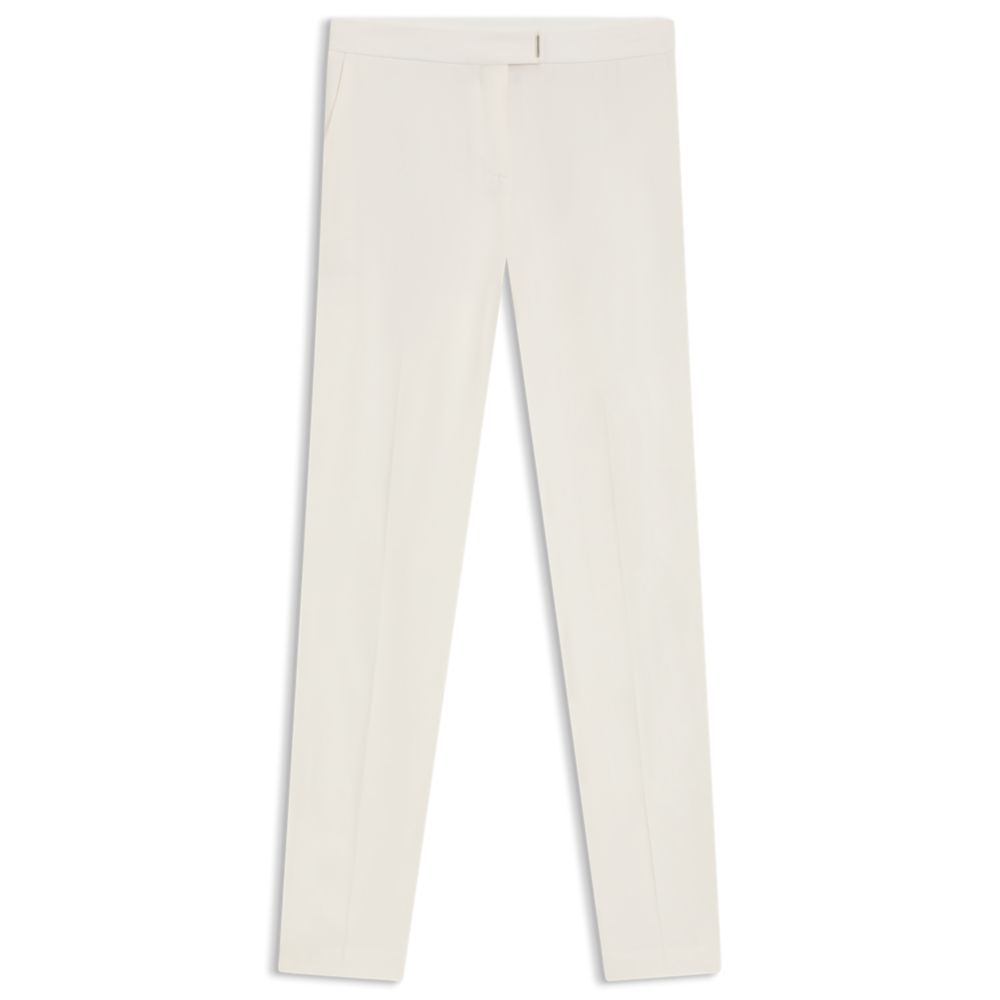 Узкие брюки с разрезами по низу BOSS, белый
Узкие брюки с разрезами по низу BOSS, белый