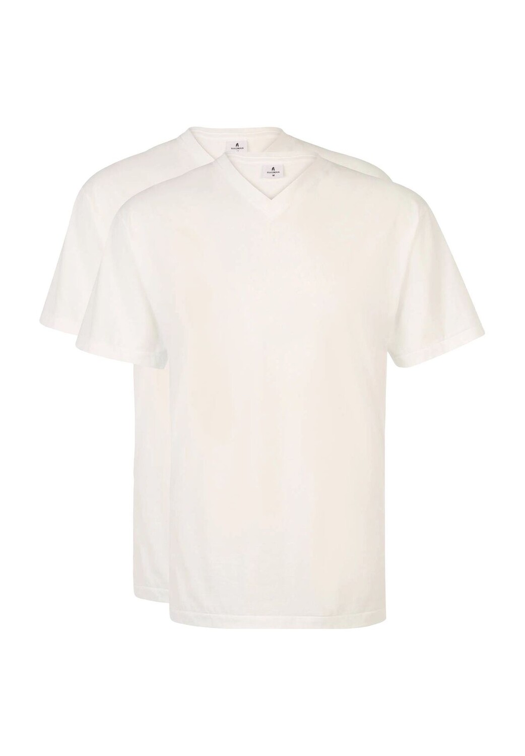 Комплект из 2 мужских футболок с V-образным вырезом RAGMAN, белый
Комплект из 2 мужских футболок с V-образным вырезом RAGMAN, белый