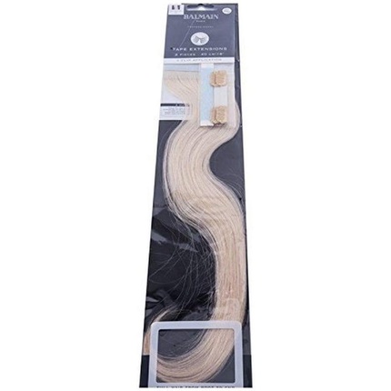 Ленточное наращивание человеческих волос 10A Blond Ash 40 см Упаковка из 2 белых 15,75 дюймов Balmain
Ленточное наращивание человеческих волос 10A Blond Ash 40 см Упаковка из 2 белых 15,75 дюймов Balmain