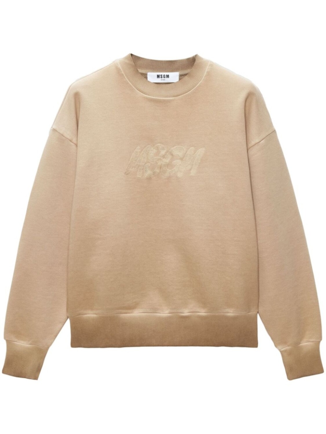 MSGM толстовка с вышитым логотипом и приспущенными плечами, нейтральный цвет
MSGM толстовка с вышитым логотипом и приспущенными плечами, нейтральный цвет